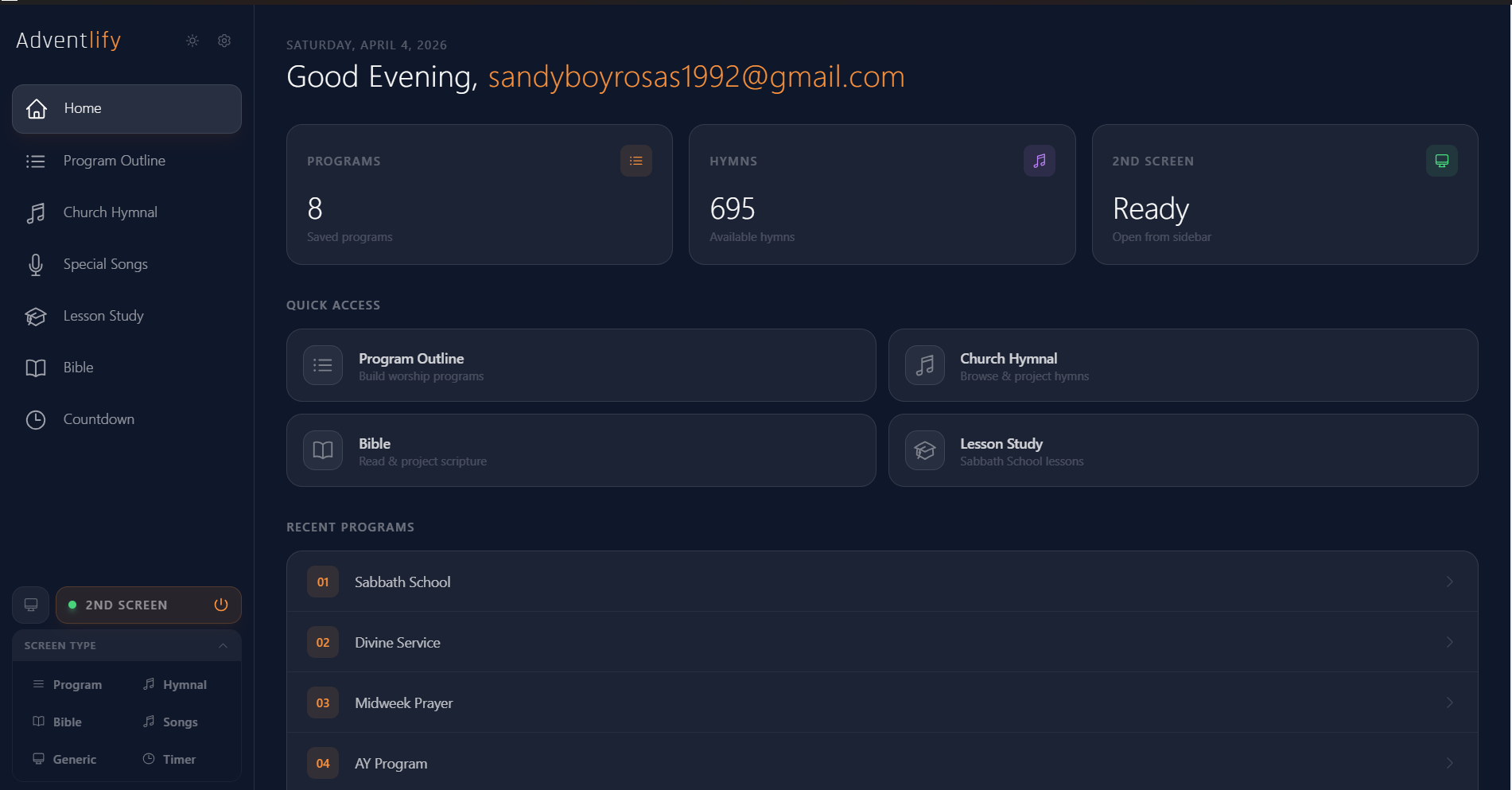 Adventlify Desktop App